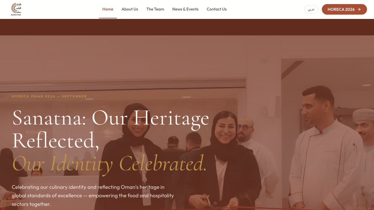 Sanatna website preview